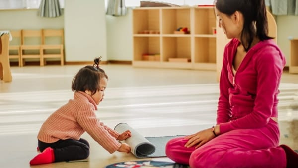 Mother Playing with a child