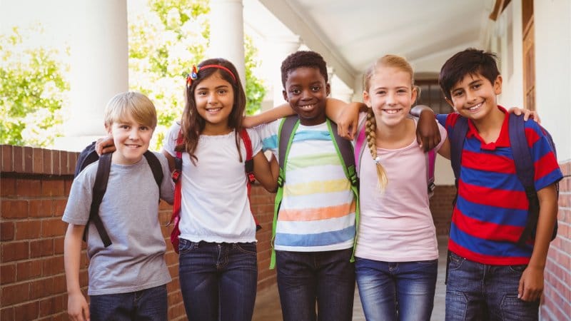 Children in the school